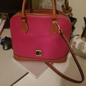 Dooney and bourke zip zip satchel